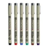 Sakura Pigma Micron 01 műszaki rajztoll készlet - 6 db, alap színek