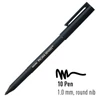 Sakura Pigma Sensei 10 filctoll, fekete - 1 mm