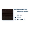 Schmincke PRIMAcryl akrilfesték, 35 ml - 685, vandyck brown