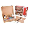 Talens Van Gogh akril festőkészlet - Basic Box: 17 db-os, fadobozos