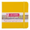 Talens Art Creation Sketch Book rajz- és vázlatfüzet, 140 g, 80 lap - 12x12 cm, aranysárga