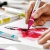 Talens Ecoline Brush Pen akvarell ecsetfilc készlet - 5 db, Primary