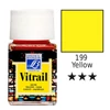 Kép 1/3 - Vitrail gyantaalapú üvegfesték, 50 ml - sárga