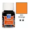 Kép 1/3 - Vitrail gyantaalapú üvegfesték, 50 ml - narancs