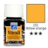 Vitrail gyantaalapú üvegfesték, 50 ml - narancssárga