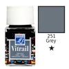 Vitrail gyantaalapú üvegfesték, 50 ml - szürke