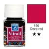 Vitrail gyantaalapú üvegfesték, 50 ml - mélyvörös
