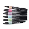 Promarker Brush kétvégű alkoholos ecsetfilc készlet - 6 db, pastel tones