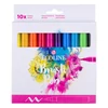 Talens Ecoline Brush Pen akvarell ecsetfilc készlet - 10 db, Primary