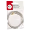 Ékszer drót, 1 mm, 4 m - ezüstszínű, rézmaggal