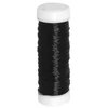 Ékszer drót horgoláshoz, 0,3 mm, 50 m - fekete