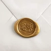 Pecsétviasz rúd olvasztópisztolyhoz, J. Herbin, 6 db - metál arany