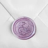 Pecsétviasz rúd olvasztópisztolyhoz, J. Herbin, 6 db - gyöngyház lila