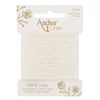 Hímzőfonal, Anchor Linen, 15 m - 01 hóvirág