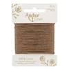 Hímzőfonal, Anchor Linen, 15 m - 04 latte