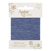 Hímzőfonal, Anchor Linen, 15 m - 32 delfti kék