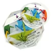 Origami papír, színes - 70 g, 100 lap, 12 cm kör