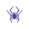 Tetováló sablon, öntapadós stencil - Pók 02