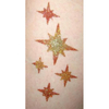 Kép 3/3 - Tetováló sablon, öntapadós stencil - Csillag 04