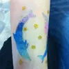 Kép 5/5 - Tetováló sablon, öntapadós stencil - Delfinek 01