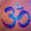 Tetováló sablon, öntapadós stencil - OM (aum) 01
