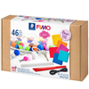 Kép 1/3 - FIMO Soft Basic XXL Set süthető gyurma készlet, 26x57 g kiegészítőkkel