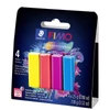 Kép 1/2 - FIMO Professional Colour Pack süthető gyurma készlet, 4x25 g - True Colours