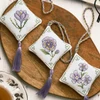 Kép 2/5 - Keresztszemes hímzőkészlet, Anchor Spring Decorations - Tavaszi virágok, lila