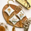Keresztszemes hímzőkészlet, Anchor Spring Decorations - Tavaszi virágok, sárga