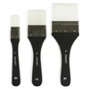 Szintetikus lakkozó ecset - 3 db (1-2-3)