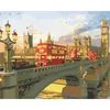 Kép 1/6 - Számozott kifestő készlet, feszített vásznon, 40x50 cm - London este