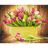 Kép 1/6 - Számozott kifestő készlet, feszített vásznon, 40x50 cm - Ünnepi tulipánok
