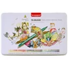 Bruynzeel Fineliner Brush pen kétvégű filctoll készlet - 72 db, fémdobozos