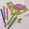 Bruynzeel Fineliner Brush pen kétvégű filctoll készlet - 72 db, fémdobozos