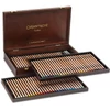 Caran d'Ache Luminance 6901 színesceruza készlet - 76 szín, 80 db + kiegészítők, fadobozos