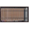 Caran d'Ache Luminance 6901 színesceruza készlet - 76 szín, 80 db + kiegészítők, fadobozos