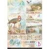 Ciao Bella scrapbook papírkészlet, A4, 9 ív - Delta Creative Pad