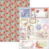 Kép 4/11 - Ciao Bella scrapbook papírkészlet, A4, 9 ív - Elvarázsolt föld Creative Pad