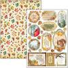 Kép 4/11 - Ciao Bella scrapbook papírkészlet, A4, 9 ív - A vadonban Creative Pad
