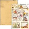 Kép 6/11 - Ciao Bella scrapbook papírkészlet, A4, 9 ív - A vadonban Creative Pad