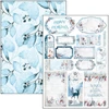 Kép 10/11 - Ciao Bella scrapbook papírkészlet, A4, 9 ív - Téli utazás Creative Pad
