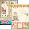 Ciao Bella scrapbook papírkészlet, A4, 9 ív - Kedves Mikulás Creative Pad
