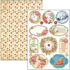 Ciao Bella scrapbook papírkészlet, A4, 9 ív - Kedves Mikulás Creative Pad