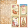 Ciao Bella scrapbook papírkészlet, A4, 9 ív - Kedves Mikulás Creative Pad