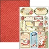 Ciao Bella scrapbook papírkészlet, A4, 9 ív - Kedves Mikulás Creative Pad