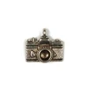 Kép 2/2 - Charm fémdísz, 4 db - fényképezőgép, 3D