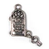 Charm fémdísz, 3 db - édes otthon, 3D