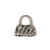 Kép 2/2 - Charm fémdísz, 3 db - retikül, 3d
