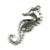 Kép 2/2 - Charm fémdísz, 1 db - csikóhal