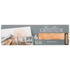 Cretacolor Basic Pencil Pocket Set vázlatceruza készlet, 6 db-os, fémdobozos